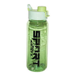 Бутылка для воды Мастер К Спорт 700мл 7.5*22.5см зеленая